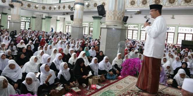Anies: Ingin Kota Maju, Kaum Perempuan Harus Terdidik