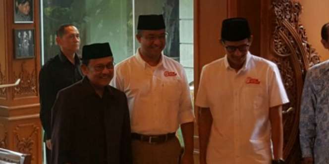 Anies-Sandi Disebut 'Anak-anak Intelektual' Habibie