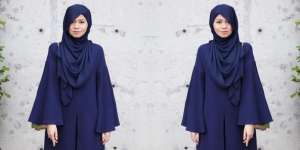R Nadia Sabrina: Tutorial Hijab Pari-pari, Seperti Apa?