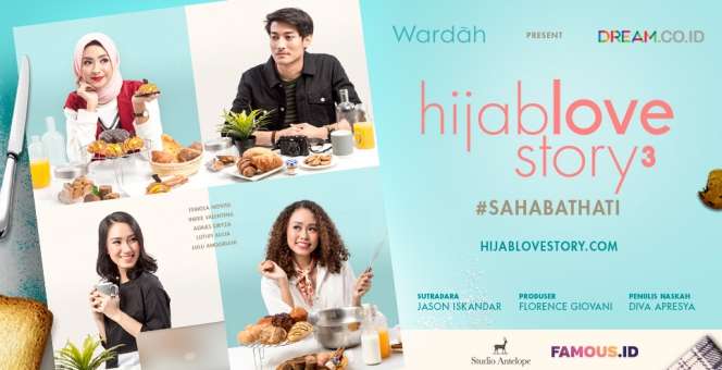 Hijab Love Story 3, Tiga Sahabat Satu Tujuan