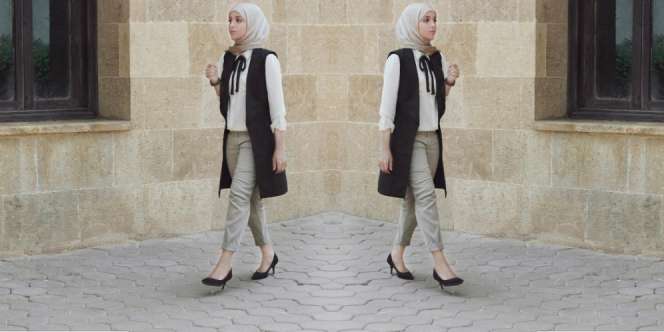 Zahra Mursal: Vest Panjang Pengganti Blazer untuk Gaya Formal
