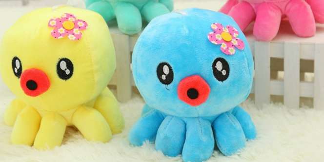 Boneka Gurita Bikin Bayi Prematur Lebih Kuat