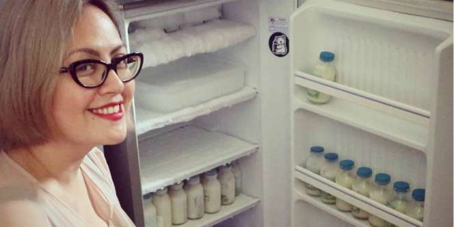 Bayi Cynthia Lamusu Dapat ASI dari Tya Ariestya