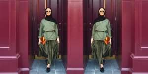 Leena Al Ghouti: Tak Mesti Loreng untuk Tampilan 'Army Look'