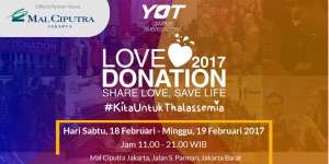 Love Donation Datang Lagi, Tunjukkan Cintamu dengan Berbagi
