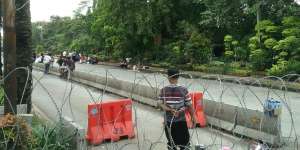 Sidang ke-10, Pendukung Ahok Tak Terlihat