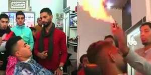 Potong Rambut dengan Api, Berani Coba?