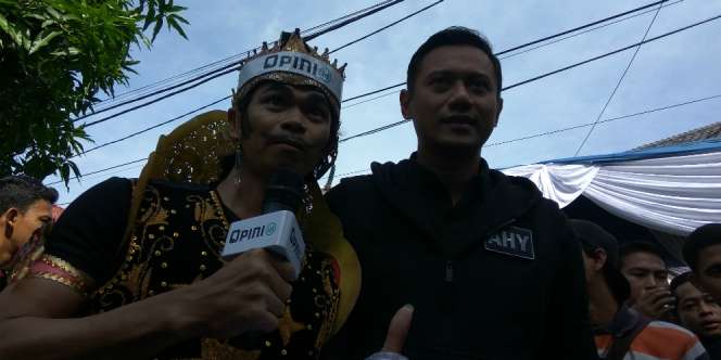 Sebelum Nyoblos, Agus Yudhoyono Dicegat Gatot Kaca