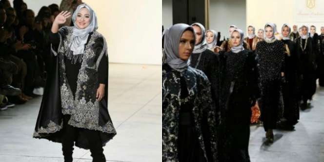 Anniesa Hasibuan Tampilkan Kemewahan Busana Muslim di New York