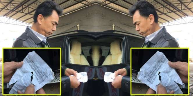 Tabrak Mobil Mahal, Pelajar Jujur Malah Dapat Hadiah