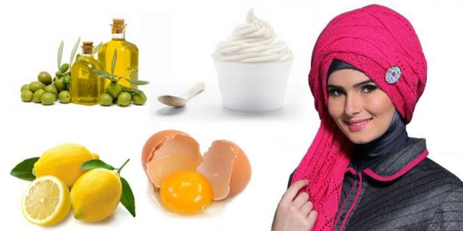 5 Bahan Alami yang Bagus untuk Merawat Rambut Berhijab