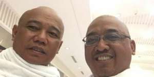 Senyum Teduh Aiptu Sutisna dari Tanah Suci