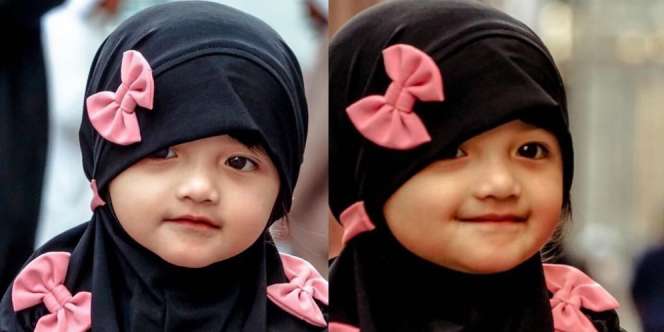 Menggemaskan, Kala Putri Selebritis Tampil Berhijab