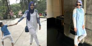 Mix and Match Atasan Sabrina untuk Perempuan Berhijab