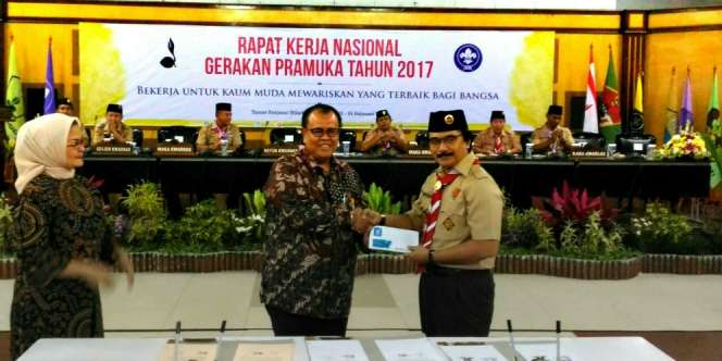 Perluas Pasar, BRI Syariah Gandeng Pramuka