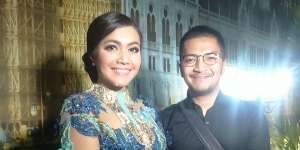 Kejutan Romantis Ihsan Tarore untuk Denada