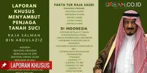 [INFOGRAFIS] Fakta Tur Mewah Raja Salman