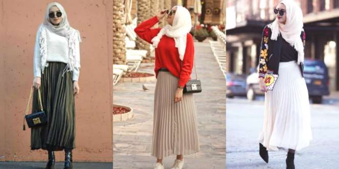 Tampil Memakai Rok dalam Style Lebih Kekinian