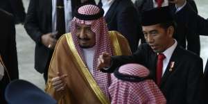 Saat Jokowi, Raja Saudi, dan Para Ulama, Berkumpul di Istana