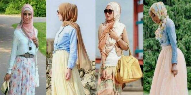 7 Warna Hijab yang Wajib Ada di Lemari Hijaber