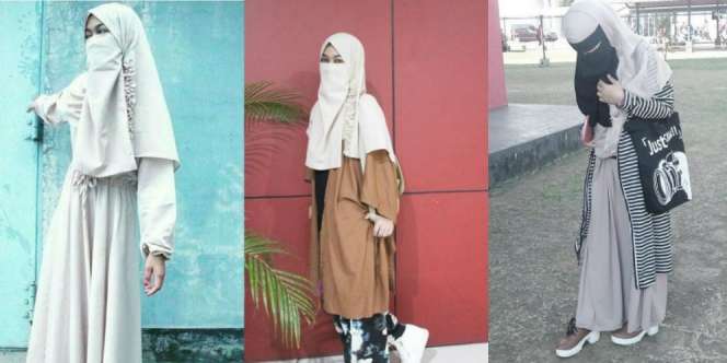 Intip Rahasia Tetap Stylish Saat Kenakan Cadar