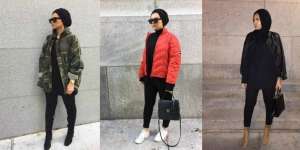 Hijaber Kanada Ini Berikan Inspirasi Padukan Jaket Boomber