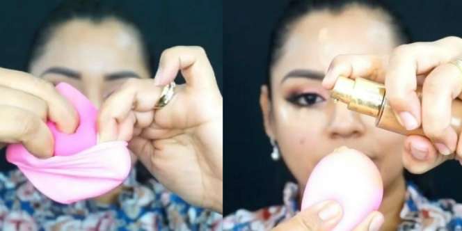 Simple! Trik Bikin Beauty Blender Tetap Bersih