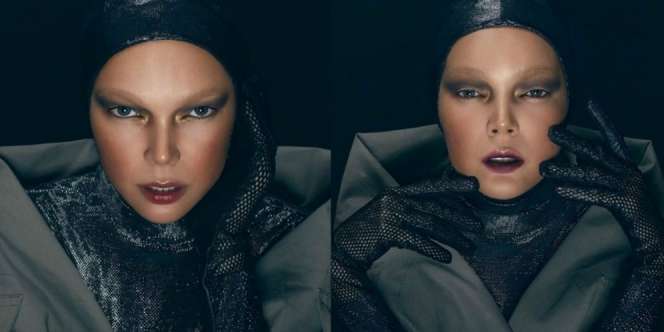 Keren! Makeup Karakter Bikin Wajah Artis Ini Susah Dikenali