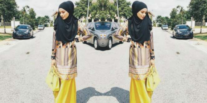 Inspirasi Mix and Match Tunik dengan Rok untuk Hijaber