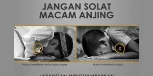 Saat Bersujud, Jangan Meniru Anjing