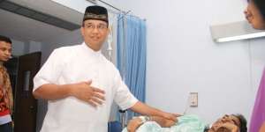 Besuk Korban Lift Blok M Square, Anis: Ini Harus Diinvestigasi