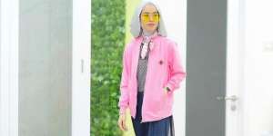 #HOTD: Kreasi Paduan Celana dan Rok Iymel