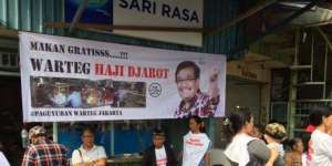 Dukungan Unik Penjual Warteg Buat Ahok-Djarot