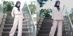 Begini Cara Hijaber Tampil Kece dengan Blouse