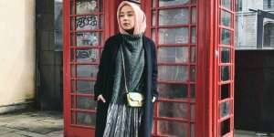 #HOTD: Gaya Rok Rempel Gold-Silver Qonitah Al Jundiah