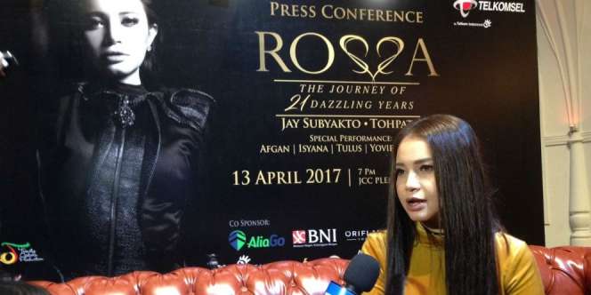Rayakan 21 Tahun Berkarier di Dunia Musik, Rossa Gelar Konser