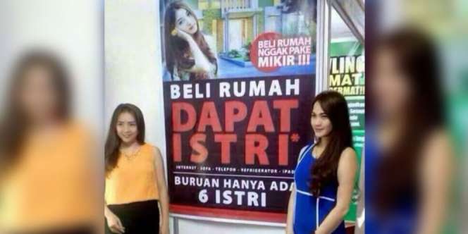 Heboh `Iklan Beli Rumah Dapat Istri` Disorot Dunia