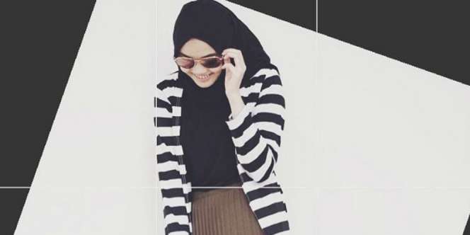 Rina Nose: Coba Nuansa Stripe di Keseharian