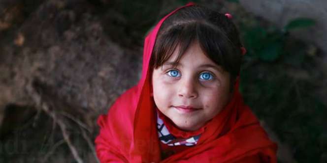 Pesan Menyentuh dari Keindahan Mata Anak-anak Jalur Gaza