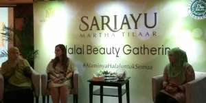 Cara Sariayu Menyongsong Tren Gaya Hidup Kosmetik Halal