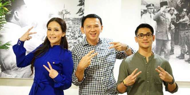 Seru! Ahok Ditantang Dua Selebriti Maia dan Afgan