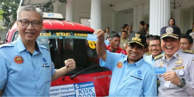 Kini, Naik Angkot di Jakarta Bisa Sambung TransJakarta