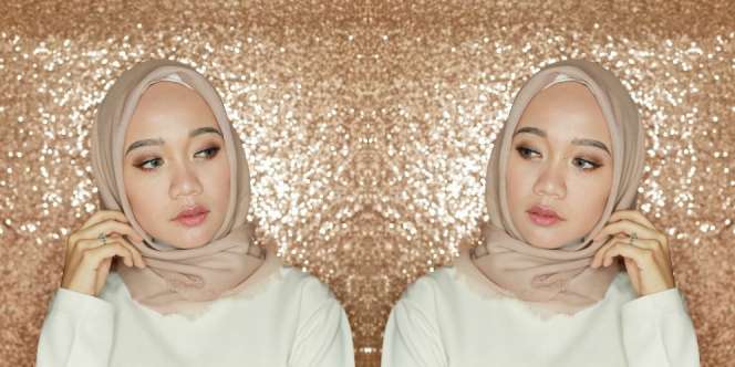 Ola Ayu: Tutorial Hijab Segi Empat Rawis untuk Wajah Bulat
