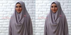Begini Cara Pakai Pashmina untuk Hijab Syari