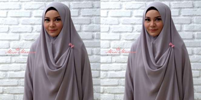 Begini Cara Pakai Pashmina untuk Hijab Syari