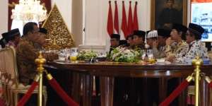 Bertemu Ulama, Jokowi: Terima Kasih Sudah Jaga Kesejukan