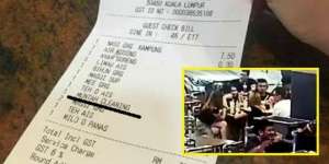 Cerita Sebenarnya Anak Muntah Masuk di Bon Tagihan Restoran