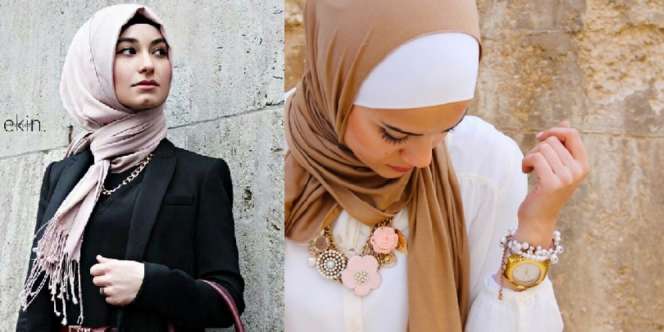 Gaya Hijab Lebih Stylish dengan Fashion Item Lama