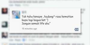 Unggah Status Doakan Ayah Cepat Mati, Gadis Ini Panen Kecaman