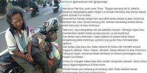 Kisah Tukang Ojek Jarang Dapat Penumpang Ini Bikin Terenyuh